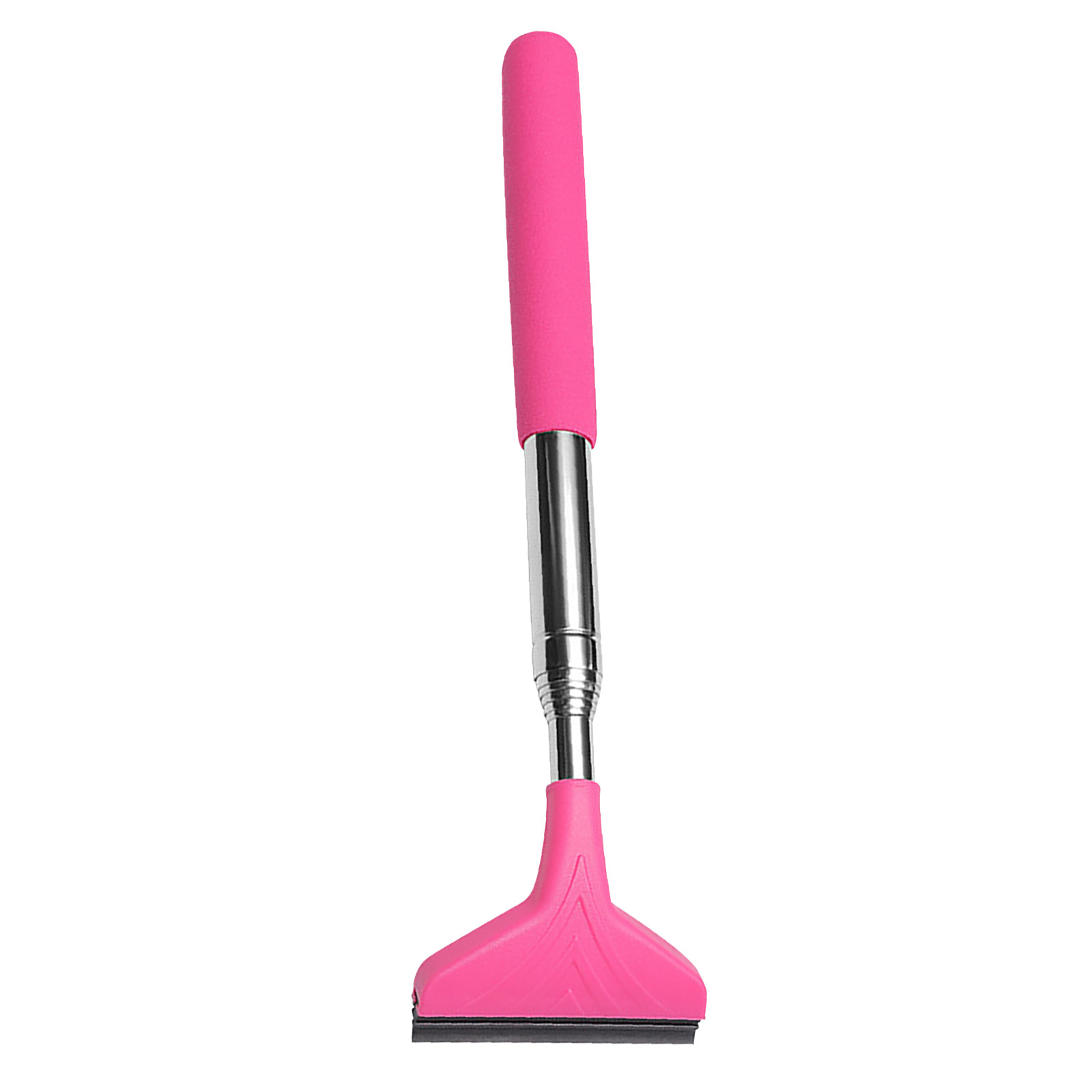 Side Mirror Squeegee Small 39 Inch Retractable Handle Car Squeegee with 5 Inch Car Window Mini Rearview Mirror Wiper for Glass Door Rainy Foggy Accessories